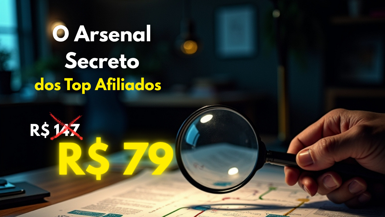 O Arsenal Secreto dos Top Afiliados